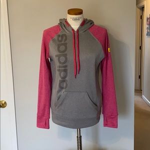 Adidas women’s logo hoodie